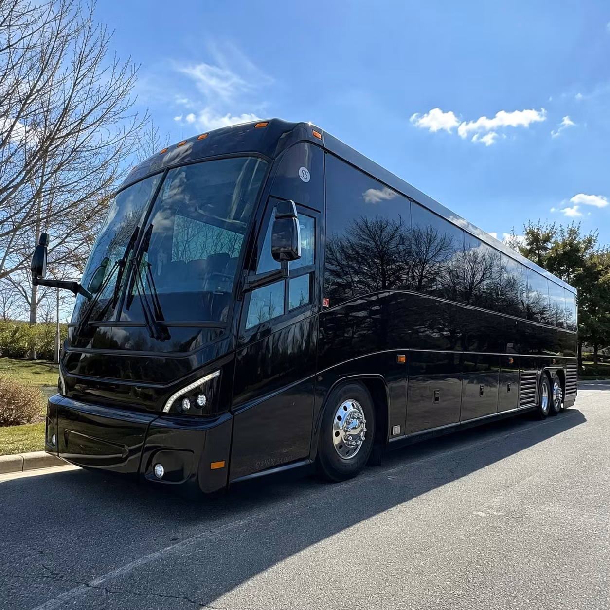56 passenger charter bus