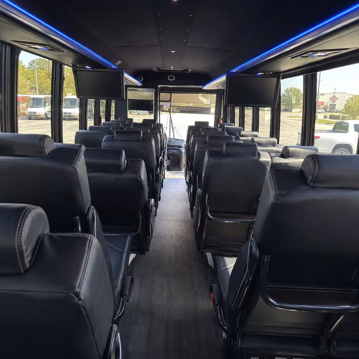 sports team sporting event bus rentals in whittier